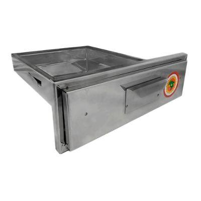Gaveta Cinzeiro para Churrasqueira a Carvão Alvenaria Aço Inox Brassol 188-BS
