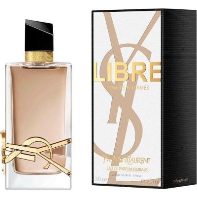 Perfume Libre Flower Flames Feminino Eau de Parfum Floral 90ML Yves Saint Laurent