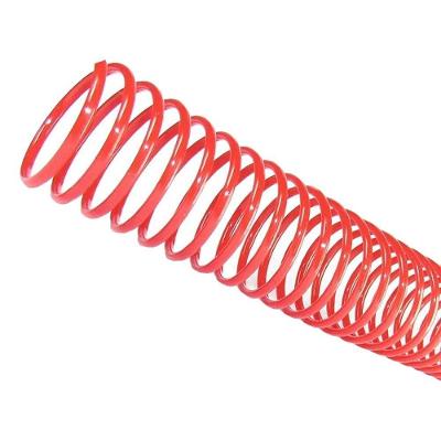 Espiral Plastico Encadernacao Lassane esp29VERM-VAR 29mm 200 Folhas Pacote 35 Unidades Vermelho