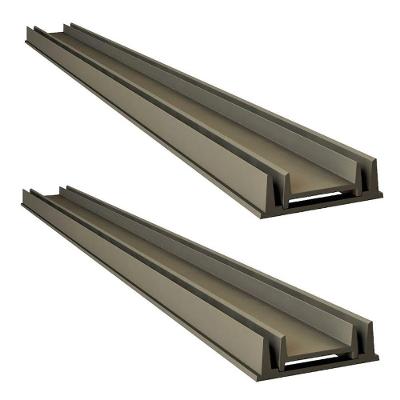Kit 2 Grelha Invisivel Rebaixada 3272X2GDA com Caixilho Fendi GDA Industria e Distribuidora