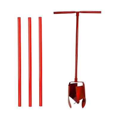 Kit Cavadeira Trado 08pol Aco Carbono com 03 Extensores para Abertura de Buracos e Solo Minasul