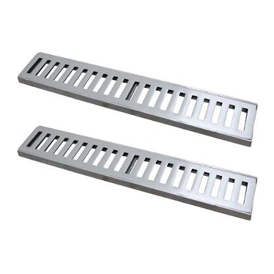 Kit 2 Ralo Grelha Linear 7015X2GDA Drenagem Externa Alumínio Polido Prata GDA Industria