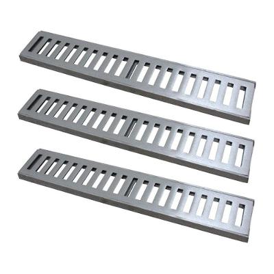 Kit 3 Ralo Grelha Linear 7134X3GDA Alumínio Escovado Prata GDA Industria e Distribuidora de Fundidos