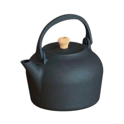 Chaleira Ferro Fundido 10,5cm 3,6L com Alca e Tampa para Bebidas Quentes em Fogao Inox Libaneza