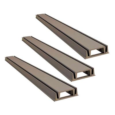 Kit 3 Grelha Linear Invisivel com Caixilho Fendi 100x8cm em Aluminio Fundido GDA Industria