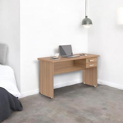 Escrivaninha Linea Home Office com Gaveteiro em MDF 136cm Montana Plata Móveis