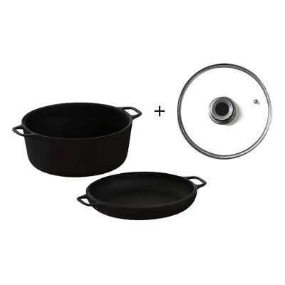 Conjunto Caçarola Frigideira Multiuso 26cm 5,6L para Todos os Tipos de Fogão Libaneza