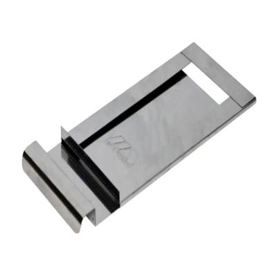 Registro Regulador de Chamine Paulista 15x29cm Aco Inox para Fogao a Lenha Metalmig