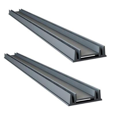 Kit 2 Grelha Invisivel Rebaixada 3271X2GDA com Caixilho Cinza GDA Industria e Distribuidora