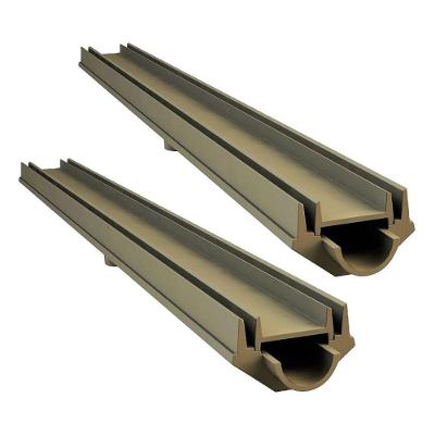 Kit 2 Grelha Invisivel Rebaixada Caixa Coletora 100x8cm Fendi 3280X2GDA GDA Industria