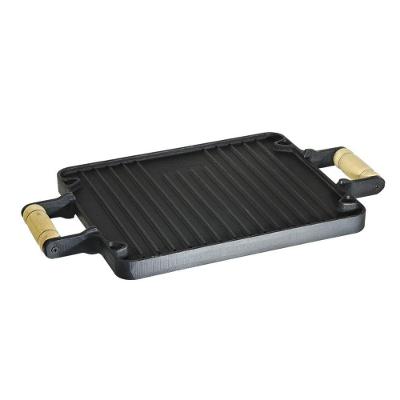 Chapa Bifeteira Dupla Face 6467 para Carnes com 2 Alcas 29x24cm Cozinha Domestica Santana