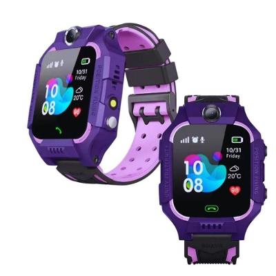 Relógio Inteligente Infantil Howear HW C5 com Chip GPS SOS Resistência à Água Rosa