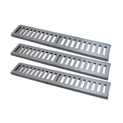 Kit 3 Ralo Grelha Linear 7115X3GDA com Caixilho Alumínio Escovado Prata GDA Industria