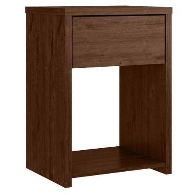 Mesa de Cabeceira Triunfo 1 Gaveta MDP Moderno Jacarandá Zanzini Móveis
