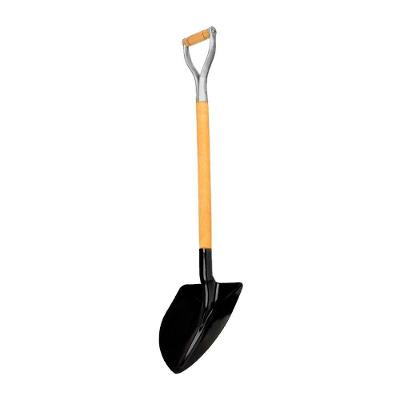 Pá de Bico em Aço Carbono de Bico N04 106cm com Cabo Y de Metal Preto Minasul