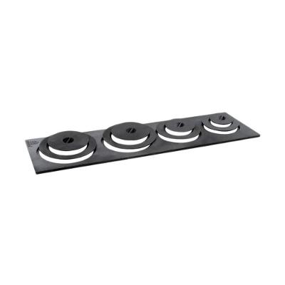 Chapa de Redução para Fogão a Lenha 10049LB Metal 4 Furos Pesada Uso em Cozimento Libaneza