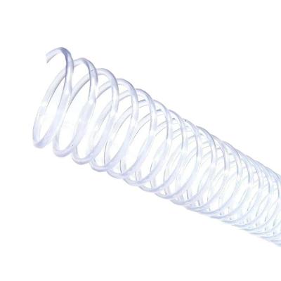 Espiral para Encadernacao Lassane ESP7ICOL-VAR 7mm 25 Folhas Pacote 100 Unidades Transparente