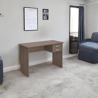 Escrivaninha Home Office Attuale com Gaveteiro 3 Gavetas em MDF-MDP 120cm Plata Móveis