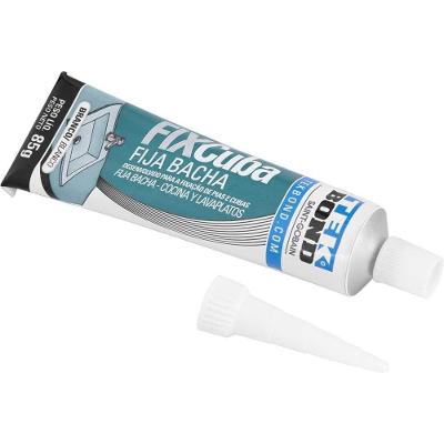 Adesivo Fix Cuba 85G para Fixacao de Cubas em Marmore e Granito Branco Tekbond
