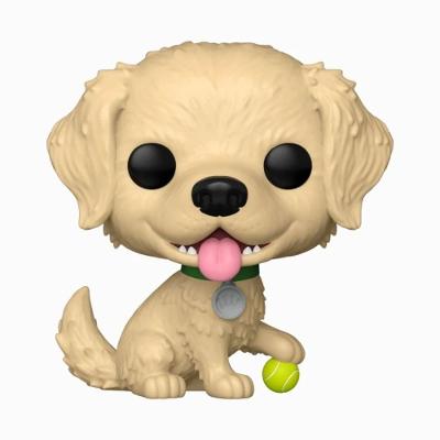 Boneco Colecionavel Pets Golden Retriever 15 Vinil Decorativo 8cm Funko Pop!