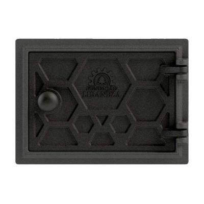 Porta Cinzeiro Fornalha Colmeia Ferro para Lareira Fixacao Dentes Preto Libaneza