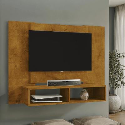 Painel para TV Navi 42" 120cm com Nichos Naturalle Bechara Móveis