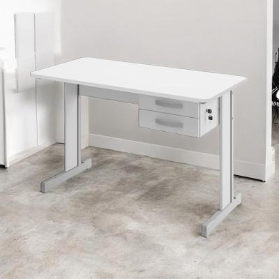 Mesa para Computador Light 1 Gaveta MDF-MDP 150cm Branco Plata Móveis