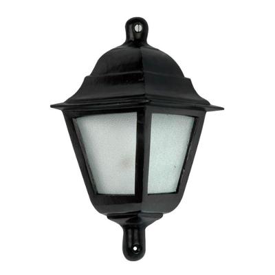 Luminária Colonial Meia Cara Canadense para Jardim em Alumínio e Vidro Luminárias N. Sra. da Guia