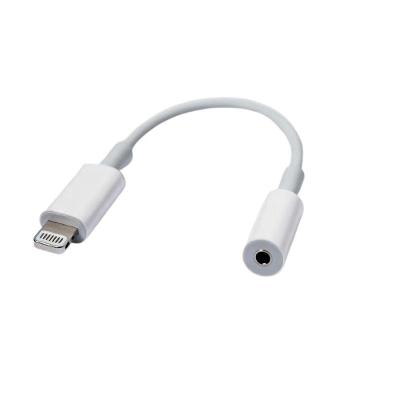 Adaptador Lightning para P2 3,5mm MDM Audio Plug And Play Branco 1 Unidade