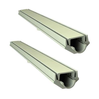 Kit Grelha Invisivel Oculta 2 Unidades 3261X2GDA Drenagem Agua Pluvial Bege GDA Industria