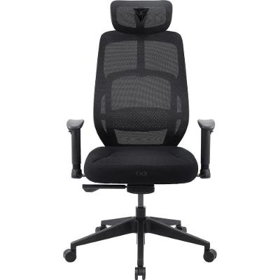 Cadeira Ergonômica TX3 Yama Neue Mesh com Suporte Lombar Preta Thunderx4