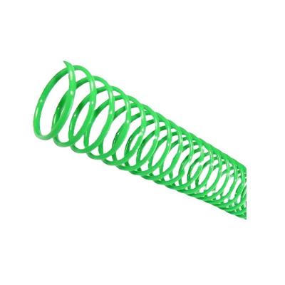 Espiral para Encadernacao Lassane ESP7VERD-VAR PVC 7mm Pacote 100 Unidades Verde