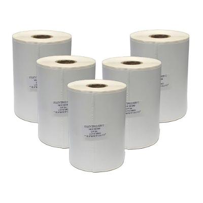 Etiqueta Adesiva Termica Nova Pecas 5ETIQ10X15NPB 100X150MM Kit 5 Rolos para Impressora