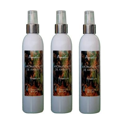 Kit 3 Aromatizador de Ambientes Aroma Trunium Floral Citrico Frasco 200ML Borlen Brasil