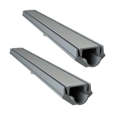 Kit 2 Grelha Invisivel Oculta 3263X2GDA com Caixa Coletora Cinza GDA Industria e Distribuidora