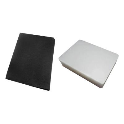 Capas para Encadernacao Oficio Lassane 200CpTransLine200CpPretCouro PP 0,30mm Kit 400 Unidades Preto