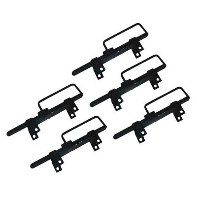 Trinco Cavalo com Alca para Portao e Porteira Kit 5 Unidades 280mm Preto 1902-KIT5UND Metasal