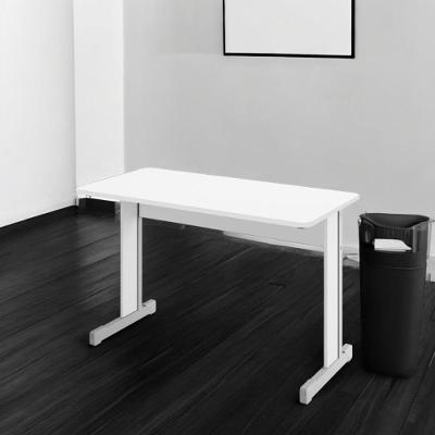 Escrivaninha para Computador Valência MDF 100cm Branco Mobiliar Home Shop