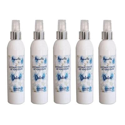 Kit 5 Aromatizador de Ambientes Aroma Dolve 200ml Floral Borlen Brasil