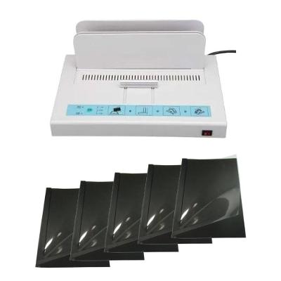 Encadernadora Térmica Motivate RD500 100W A4 Kit com 100 Capas Até 500 Folhas Preta