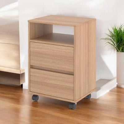Gaveteiro Renard 3 Gavetas com Rodízios Montana Marrom Mobiliar Home Shop