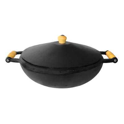 Panela 132RIG Muqueca 4L Ferro Fundo Reto para Assar Grelhar e Cozinhar Rig Fundidos