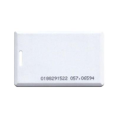 Kit 5 Cartoes de Ponto RFID EM4100 Proximidade PVC Rigido Branco Motivate
