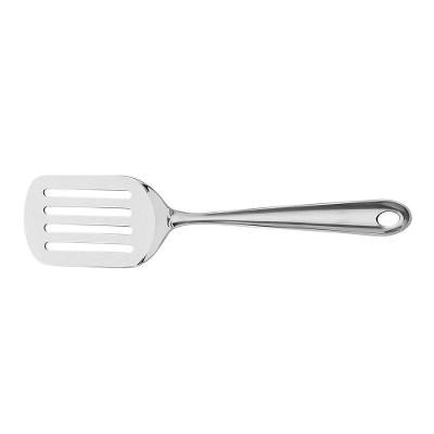 Espátula para Fritura Slotted Aço Inox Uso Diário Cozinha Moderna Prata Tramontina