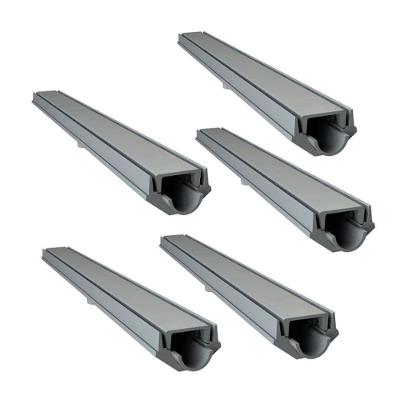 Kit 5 Grelha Invisivel Oculta Caixa Coletora 3263X5GDA Cinza GDA Industria e Distribuidora