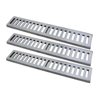 Kit 3 Ralo Grelha Linear 7007X3GDA Alumínio Polido Prata para Áreas Externas GDA Industria