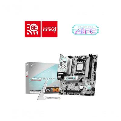 Placa-Mae MSI B840M GAMING WIFI6E AMD AM5 DDR5 Micro ATX Wi-Fi 6E Bluetooth 5.3