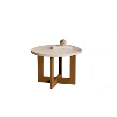 Mesa de Centro Jb 8001 Luxo Quadrada 60cm Perola Nature JB Móveis