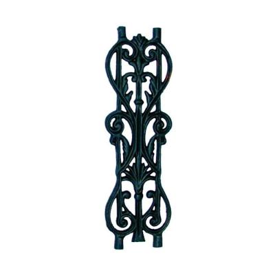 Grade Ferro Fundido Imperial para Varanda Sacada 49x15cm Fundicao Uniclaudio