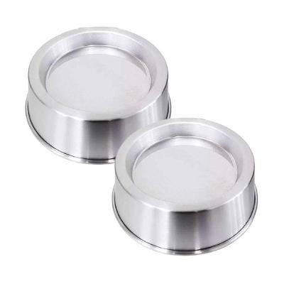 Kit Formas de Bolo Piscina Vulcao FBP20X2CONTI Alumínio Polido Facil Desenformagem Cinza Continental